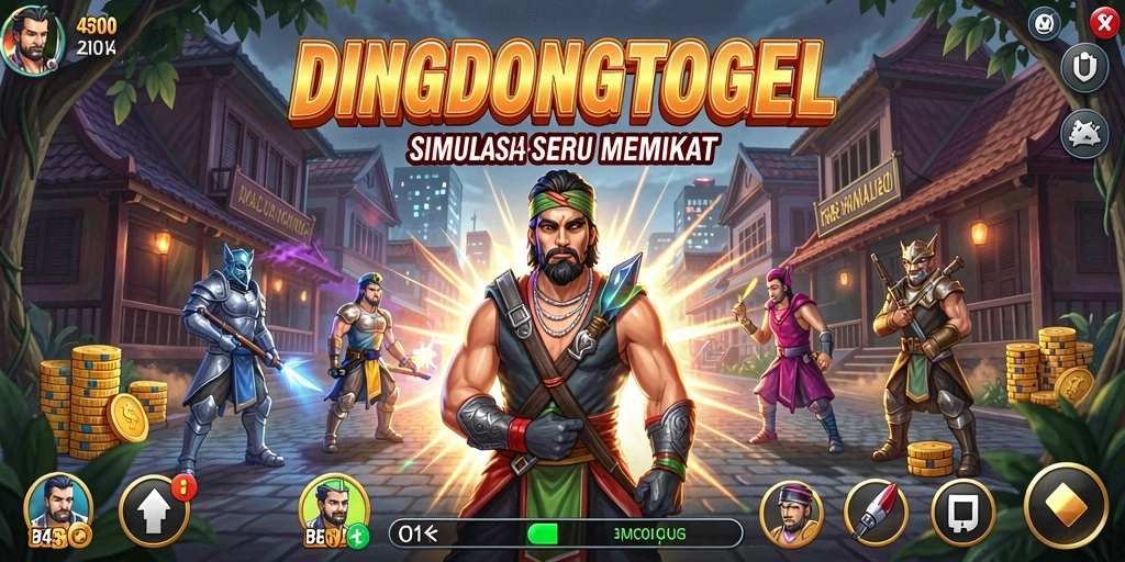 Tangkapan layar menampilkan gameplay menarik DINGDONGTOGEL.