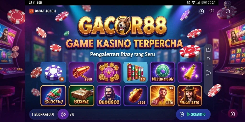 Screenshot gameplay GACOR88 yang menarik dalam Kasino.