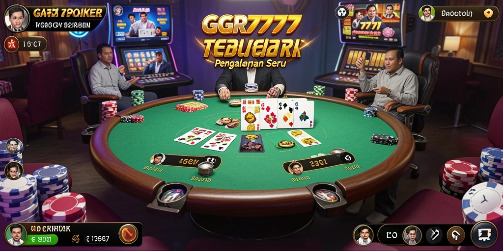 Gameplay seru dan menarik di GGR7777 Poker.