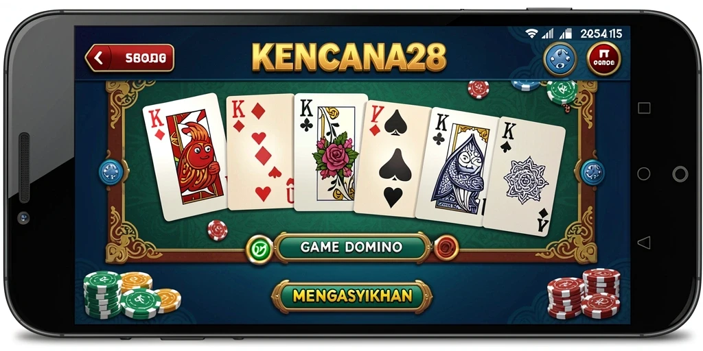 Tampilan gameplay KENCANA28 yang penuh aksi dan keseruan.