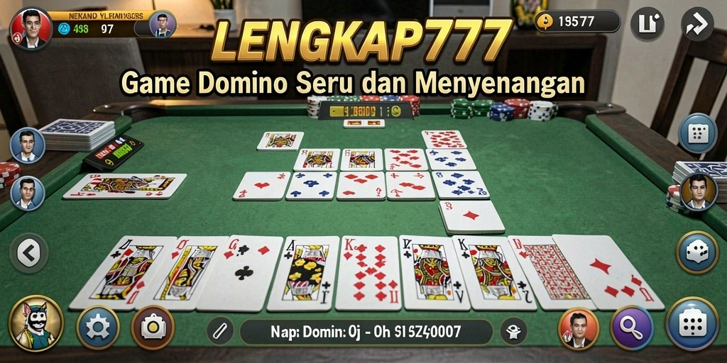 Tampilan gameplay LENGKAP777 yang mengasyikkan dan seru.