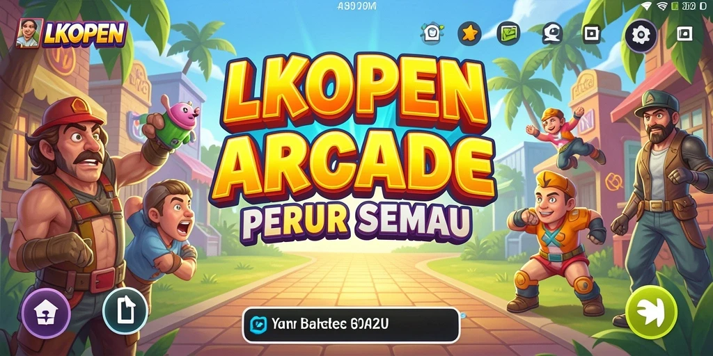 Tampilan gameplay LKOPEN yang seru dan mendebarkan.