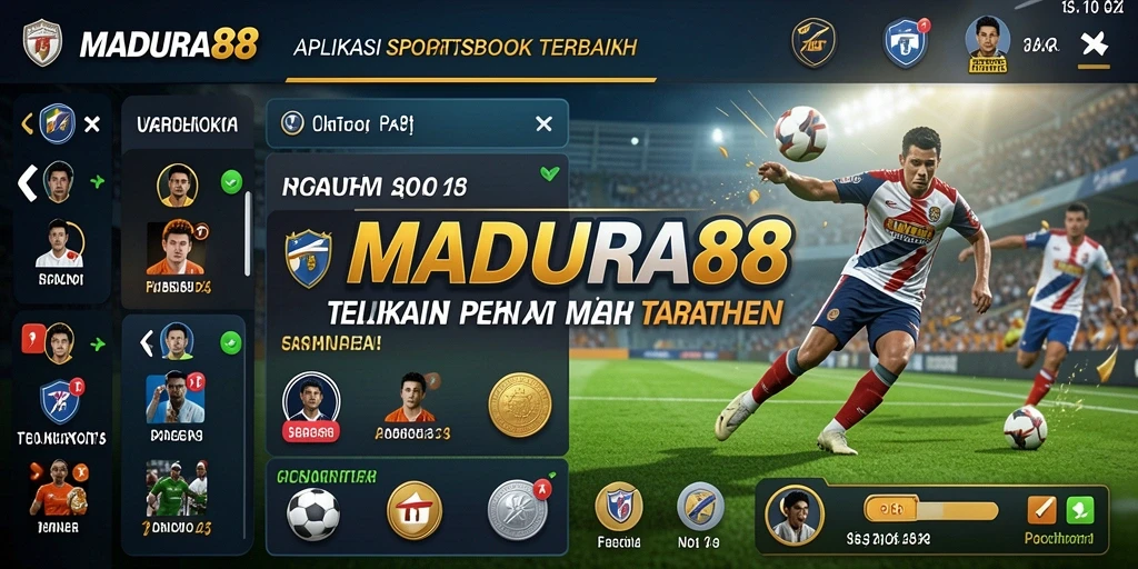 Tangkapan layar utama MADURA88 menampilkan antarmuka taruhan yang menarik.