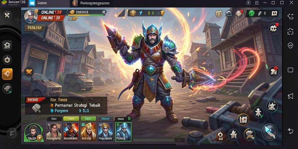 Tampilan gameplay <strong>ONLINE138</strong> yang menantang dan menarik.