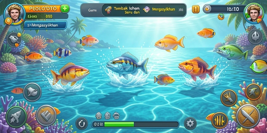 Tangkapan layar gameplay POLOTOTO yang seru dan menantang.