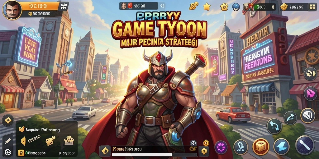 Gameplay seru PPRRYY yang menantang strategi bisnis Anda.