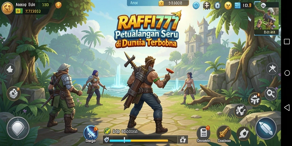 Gameplay seru RAFFI777 di dunia terbuka yang luas dan interaktif.