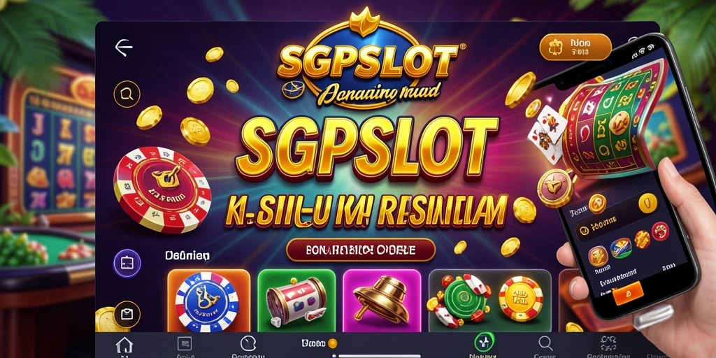 Screenshot SGPSLOT menampilkan gameplay kasino yang mengasyikkan.